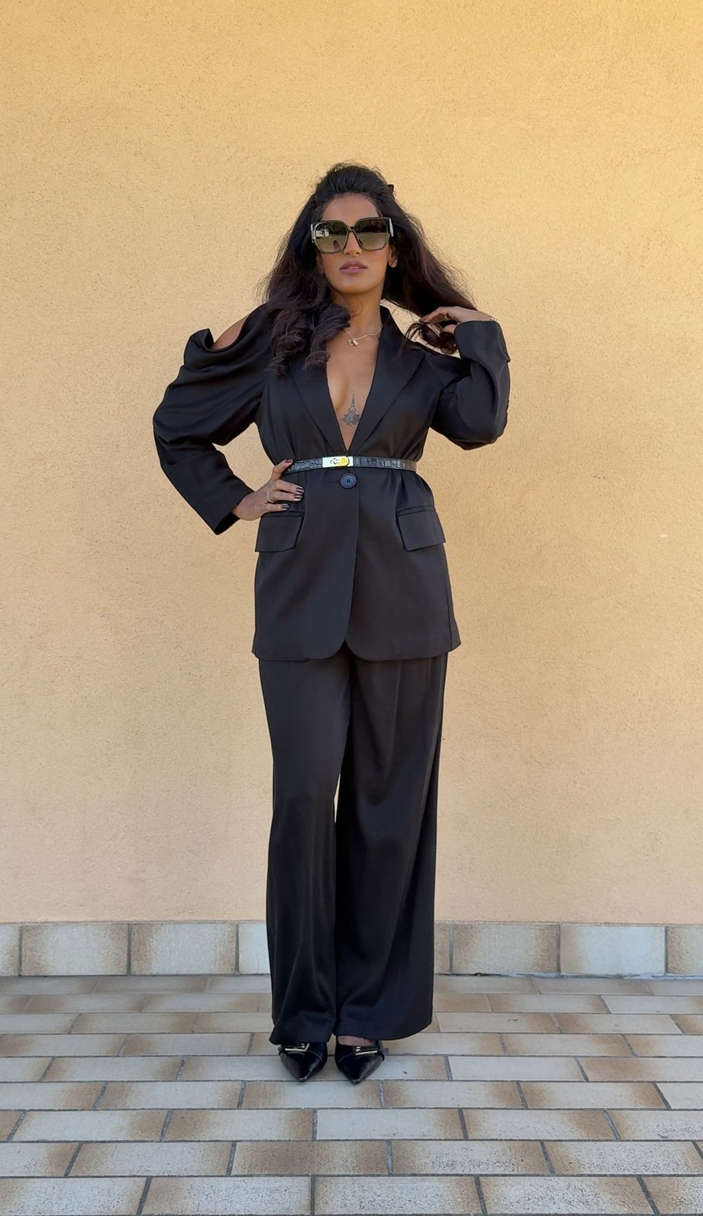 Giacca Spalle Out Foderata – Mono Bottone