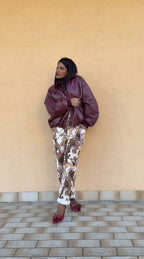 Pantalone Militare Colorato in Cotone