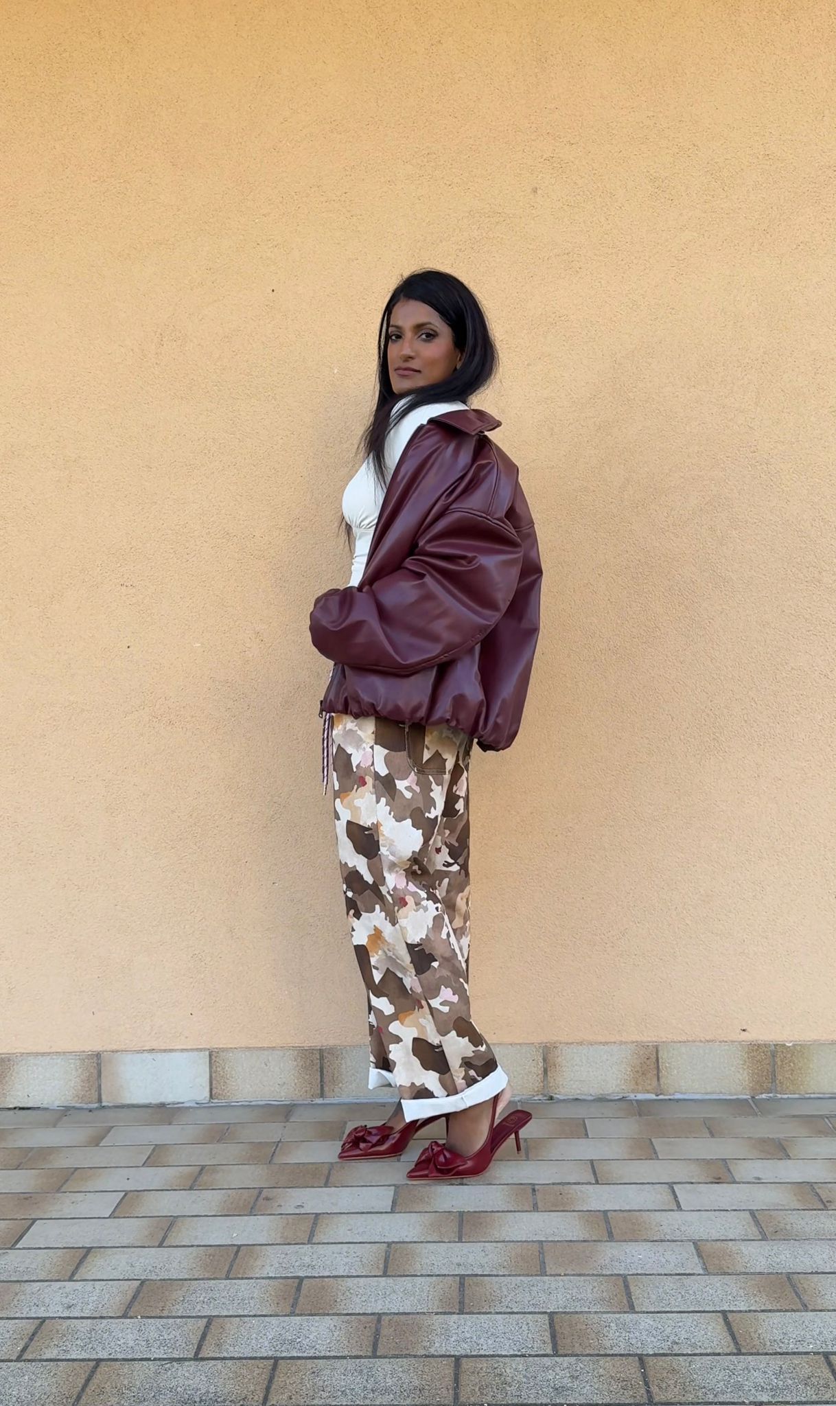 Pantalone Militare Colorato in Cotone